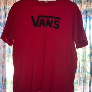 Red Vans T-shirt